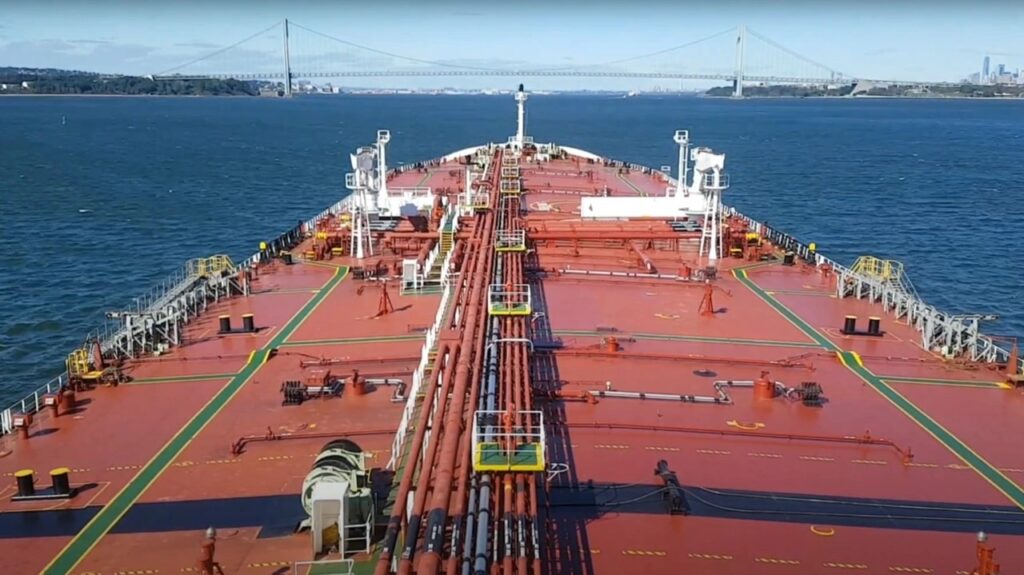 selena suezmax varrazano bridge credit euronav via youtube